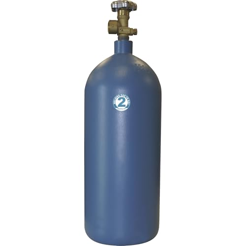 Thoroughbred Welding Gas to Go - Shielding Gas, 75/25 Argon/CO2, Size 2, 40 Cu. Ft. Empty, Model Number MIX2-B