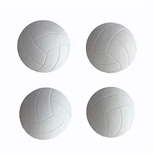 LIVYU LIFE White-Textured Shock Absorbent Wall Protectors Door Stoppers with Strong 3 m Adhesive to Protect Every Wall Surface (4 Pieces)