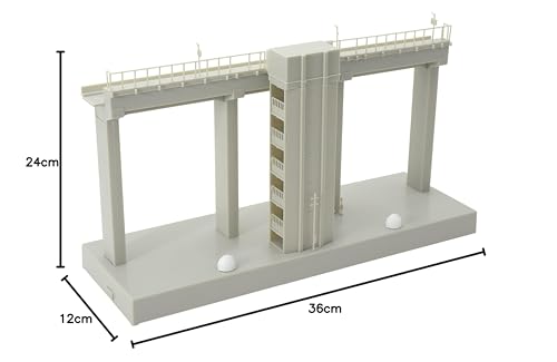 Gare d\'Uzui TomyTEC eclairage LED pour decor de train miniature