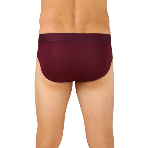Image of Van Heusen Men's Brief Pack of 1 | Air Series | Lightest Underwear | Mesh Fabric | Breathable Active Brief | Moisture-Wicking & Sweat Absorbent | No Ride-Up Fit | Gym, Sports & Activewear Underwear | Style 40047