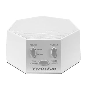 LectroFan High Fidelity White Noise Machine with International Power Adaptors for the US, UK and EU – Global Power Edition