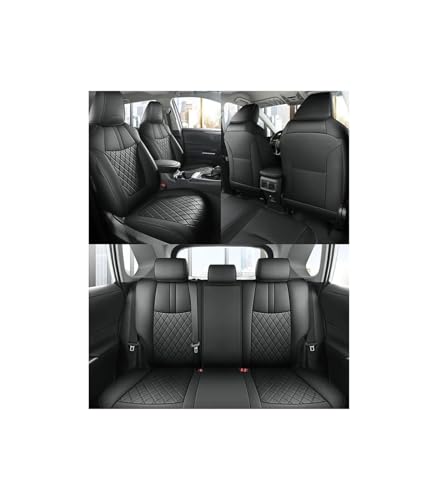 Housse de siège Rav4 cuir noir rénovation intérieure