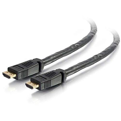 Câble HDMI Haute Vitesse C2G 42529 Noir Conforme TAA avec Isolation Haute Sécurité CL2P-Plenum