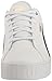 PUMA Women's KARMEN WEDGE Sneaker, Puma White-Puma Black-Gold, 7