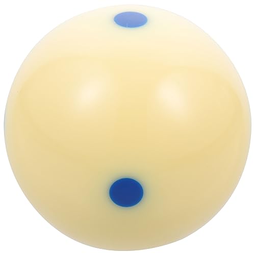 Totority Resin Billiard Training Ball Wear Resistant Balls for Pool Smooth Finish Regulation Billiard Accessories for Skill Improvement and Practice