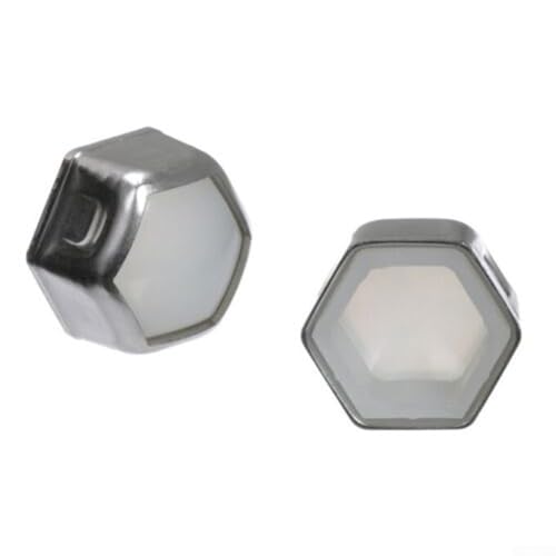 FACAIIO - FACAIIO Lot de 4 cache-écrous de verrouillage de direction pour Navara D22 1998–2006, OEM 40039–2S610