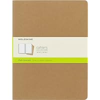 Moleskine - Cahier Journal, Set de 3 Cuadernos con Páginas