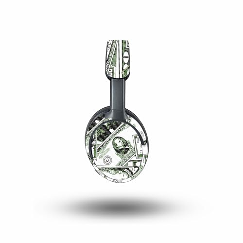 Image of MightySkins Carbon Fiber Skin Compatible with Bose QuietComfort Ultra - Phat Cash | Protective, Durable Textured Carbon Fiber Finish | Easy to Apply, Remove, and Change Style