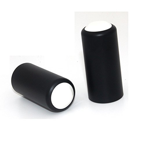 PANOVO a Pair (2pcs) White Wireless Mic Screw on Cap/cover/cup for Wireless Microphone System Handheld Mics