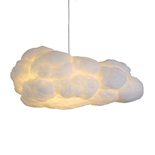 Lustre nuage de coton LED anti-éblouissement pour chambre enfant