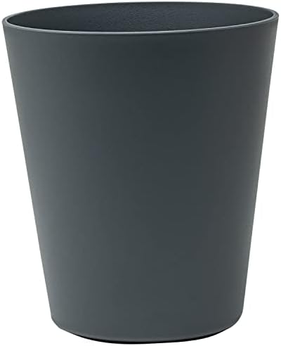 Leni Flori Planter 24 Diameter 24 cm x 22 cm Dark Silver, 24 cm