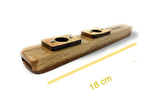 Image of Sweet Lime Professional Wooden (Giant) Kazoo (with 4 extra membranes) Made in India. Easy to play, best in Sound.