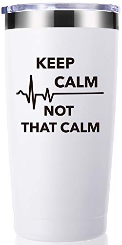 momocici Keep Calm Not That Calm 20 OZ Tumbler.Thank You Apprecia...