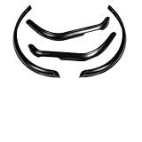 Kojem Fender Flare Kit Compatible with 1955-1986 Jeep CJ CJ5 CJ7 Factory Style Front and Rear 4Pcs Mudguard Wheel Flare, Wheel Eyebrow