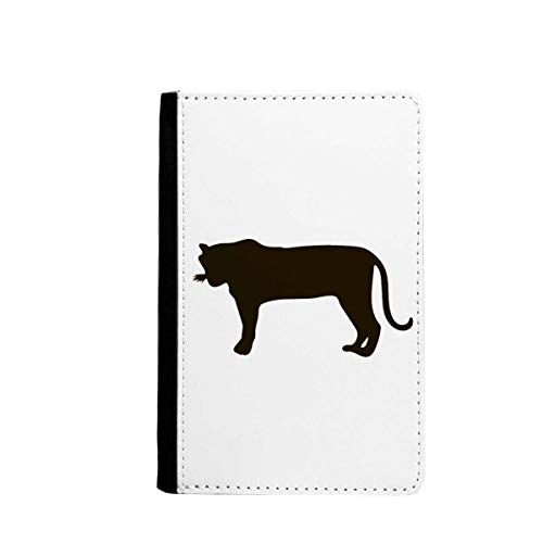 Étui portefeuille de voyage tigre noir idéal pour l'embarquement