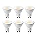 Produktbild Eco.Luma GU10 LED Lampen, 8W 800LM Warmweiß 2700K Leuchtmittel Glühbirnen, Ersatz für 60W 70W 80W Halogenlampen, 100 ° Abstrahlwinkel LED GU10 Birnen, AC 220V-240V Nicht Dimmbar, 6er Pack
