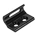Front Derailleur Hanger AL7075 Aluminum Alloy Derailleur Mount Adapter with CNC Technology for Biking Accessories (Black)