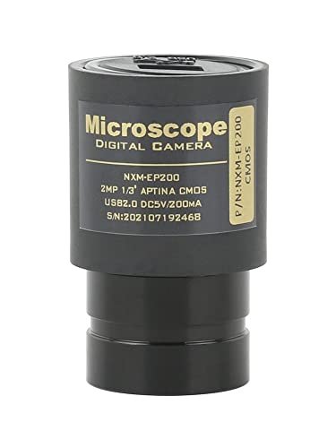 Microscope 2MP 5MP USB Digital Eyepiece Camera Stereo Biological Microscope Industrial Video Camera Free Driver + Adapter 23.2 30 30.5 mm(2.0MP)