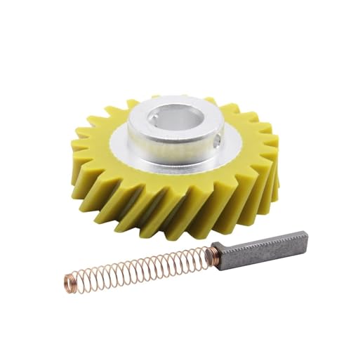 Accesorios repuesto para licuadora KitchenAid 2 engranajes nylon y 4 cepillos carbón miniatura 6