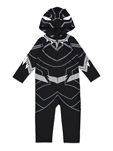 Pijama de Black Panther Marvel Avengers enterizo de bebé 12 meses