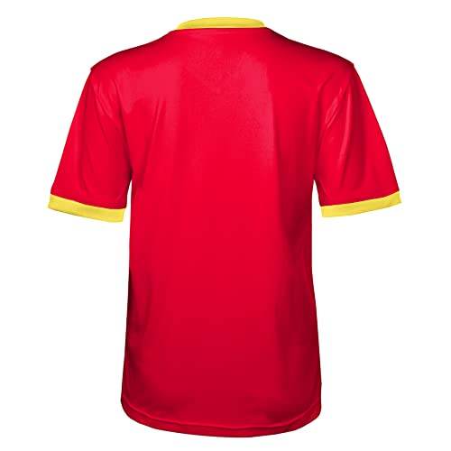 Official 2023 Women's Football World Cup Kids Team Shirt, China, Red, 7 Years - Image 3