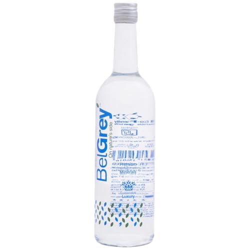 Image of Belgrey Waters Premium Glass Bottled Mineral Water 750ml, pH-Balanced, Chemical-Free, Natural Spring Taste, Mineral-Infused Hydration, Glass Bottle - Pack of 1