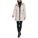 DKNY Women's Outerwear Softshell,Pebble,Large