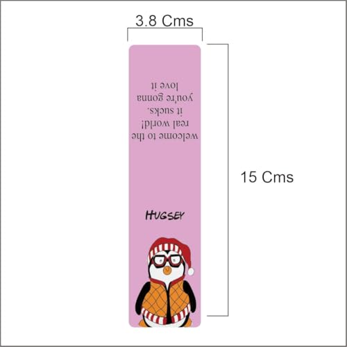 Image of Zesta Magnetic Bookmark Set of 7 | Aesthetic Book Mark for Reading | Cute Anime Bookmarks for Kids, Students | Book Accessories for Novels, Gifts for Readers(Friends Theme Bookmark, 15X4 Cms)