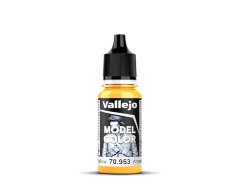 Vallejo Model Color 70953 Flat Yellow (17ml)