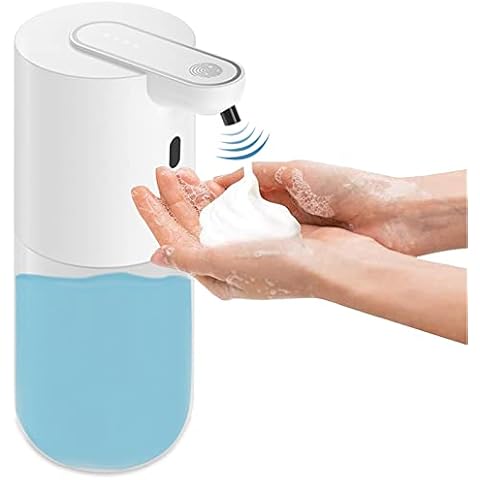 Automatic Soap Dispenser,Touchless Hand Sanitizer Foaming Soap Dispenser 350ml for Home Bathroom Kitchen School Office Restaurant Hotel Cover