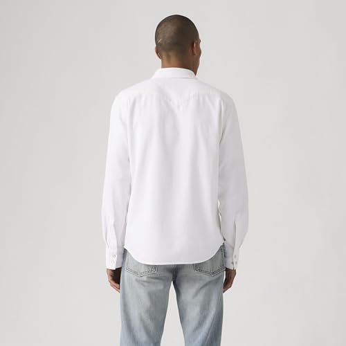 Image of Levi's Men's Solid Slim Fit Denim Shirt