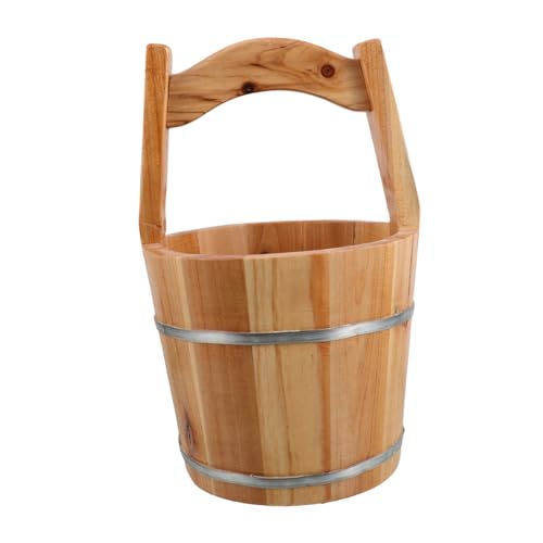 Cubeta de Madera para Baño de Pies miniatura 1