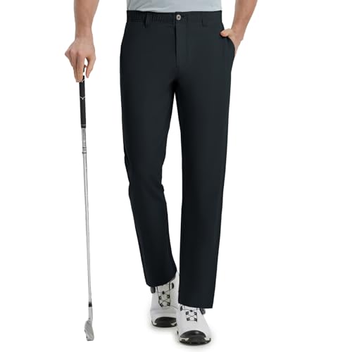 Rouen Golf Pants Men with 4 Pockets Stretch Straight Fit 30