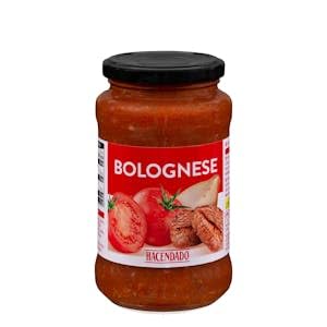 Salsa de tomate Boloñesa Hacendado Tarro 400 g Pack 2