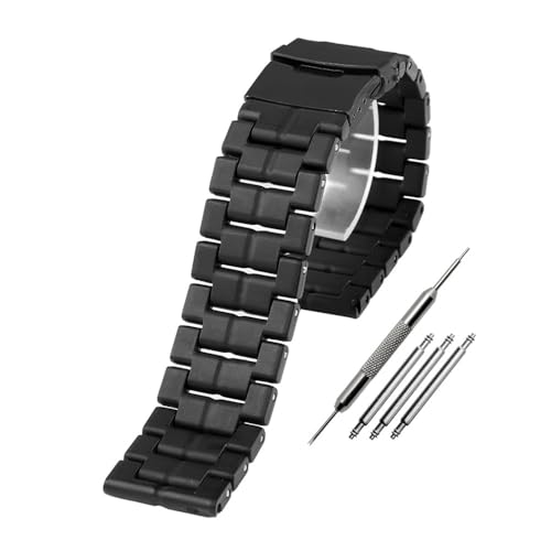 Bracelet montre 23mm acier carbone de haute qualité pour sublimer votre montre sport Luminox