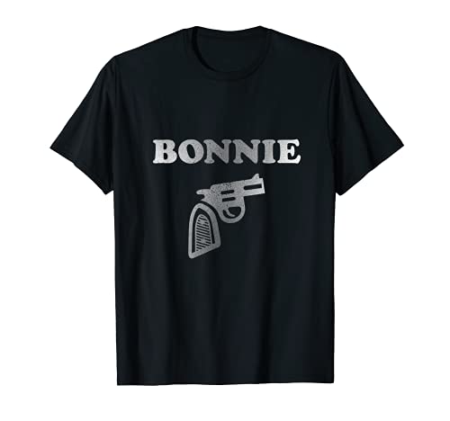 Vintage Bonnie & Clyde Couples or Group Costume Gift Tee