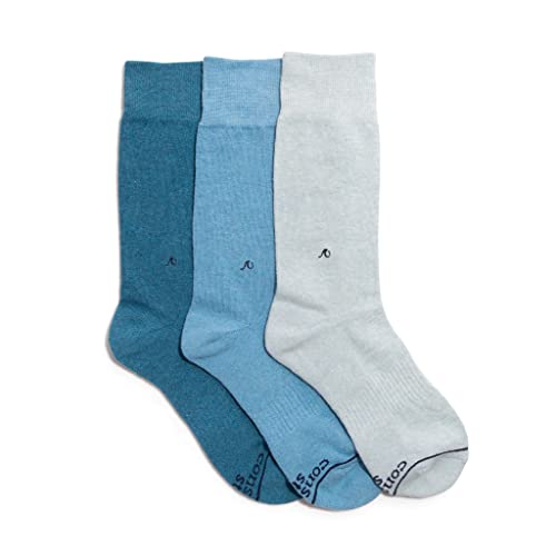 Image of Conscious Step Women's Fair Trade Organic Cotton Crew Socks | 3 Pack | Every Pair Helps Support our Humanitarian Partners