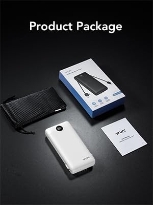 image for VRURC Power Bank 20000mAh, Fast Charging Portable Charger USB C,4 Outp