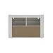 Mueble TV LED Moderno con Dos Taquillas, Mueble TV para Sala de...