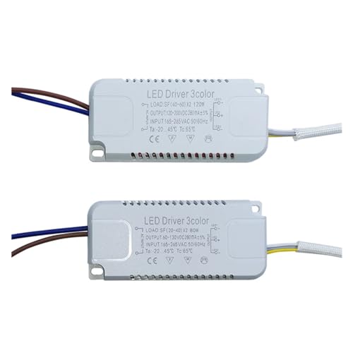 Controlador LED 80W de alta eficiencia con salida estable AC220V 3