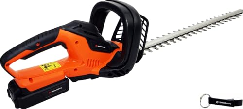 HEADNMORE Bundle Yard Force - Cortasetos con batería (20 V, LH C45, incluye batería y llavero HEADNMORE)