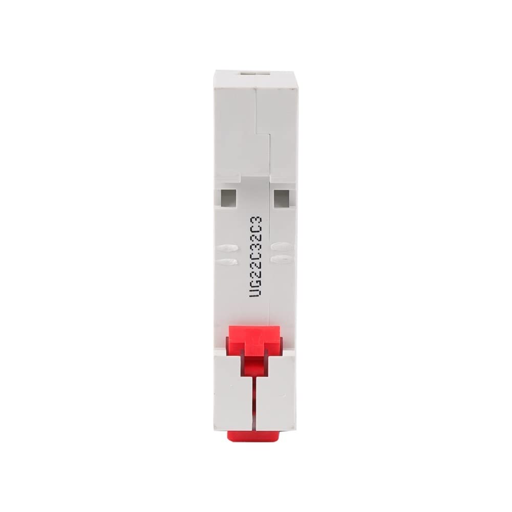 Przełącznik różnicowy, 12 sztuk przełącznik magnetoter 1P MCB Miniaturowy przełącznik do montażu na szynie DIN Pojemność zerwania 6A/10A/16A/20A/25A/32A/40A/50A/63A (rozmiar: 1P, kolor: 50A)