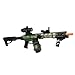 Large Electric Gel Ball Blaster,Full Kit, Electric Splatter Gun in Transparent Green,Outdoor Toy for Ages 14+