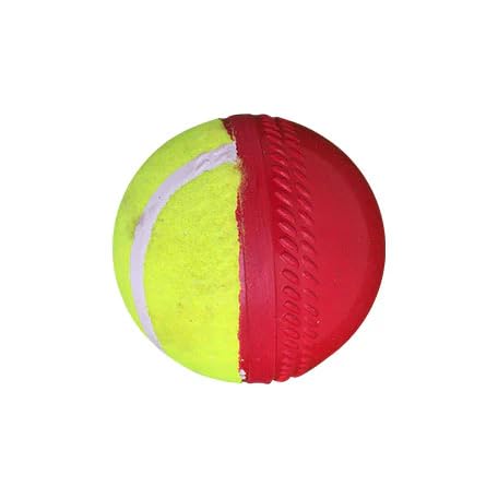 GA Half Swing Cricket Ball for Practice & Training | Tennis Synthetic Swing Balls for Batting Bowling | Pack of 6-picture-31
