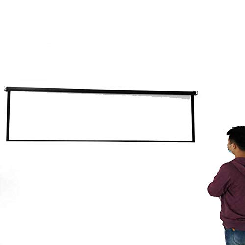 Pantalla de proyector manual 100 pulgadas 16:9 miniatura 5