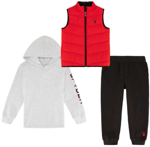 Image of Spyder Youth 3-piece Vest-Shirt-Pant Set