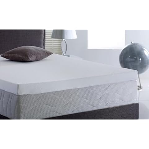 Visco Therapy Memory Foam Mattress Topper 3 Inch Cover