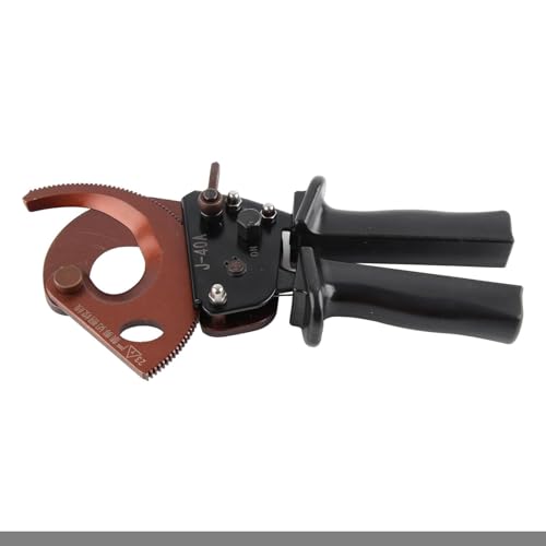 Ciseaux de câble J40A 300 mm² à cliquet pour coupe manuelle précise