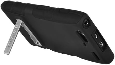 Seidio CSK3MTRMK-BK DILEX Case with Metal Kickstand for use with Motorola Droid RAZR MAXX - Black