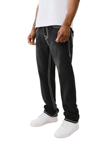 True Religion Men's Ricky Super T Flap 1.2" Marled Rope Stitch3